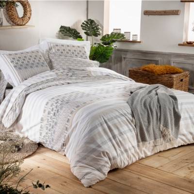 Drap housse Diego TRADILINGE, Gris